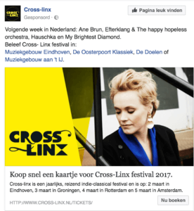 Cross-Linx Facebook Ad